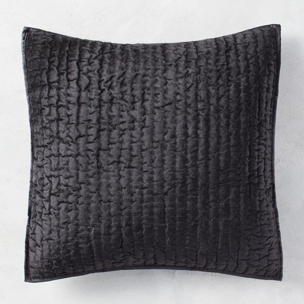 Mardon Velvet Bedding - Onyx