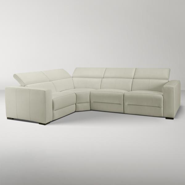 Verona Reclining Leather Sectional