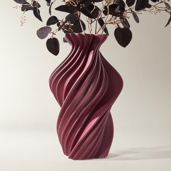 Flame Vase - Red