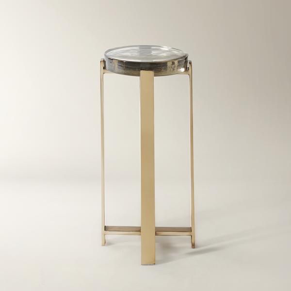【N2 interior】stainless side table 即日配送】Stainless Side Table ステンレスサイドテーブル