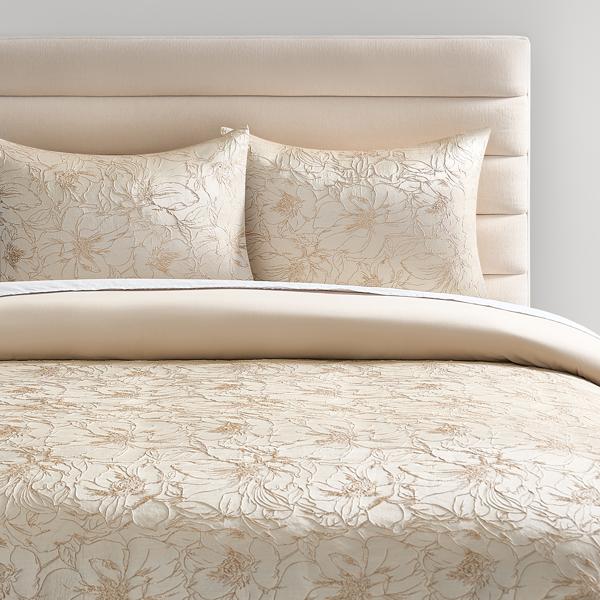 Mimoza Bedding Set - Champagne