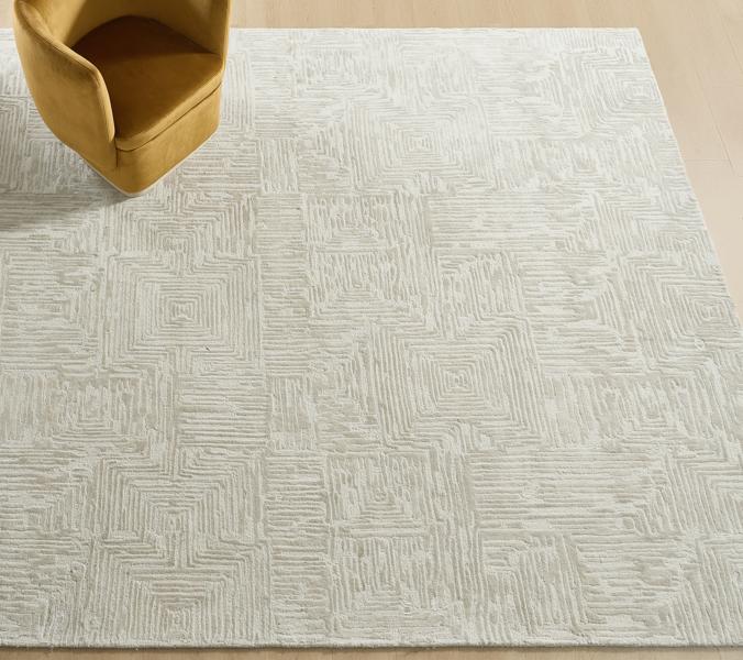 Andra Dimensional Rug - Ivory