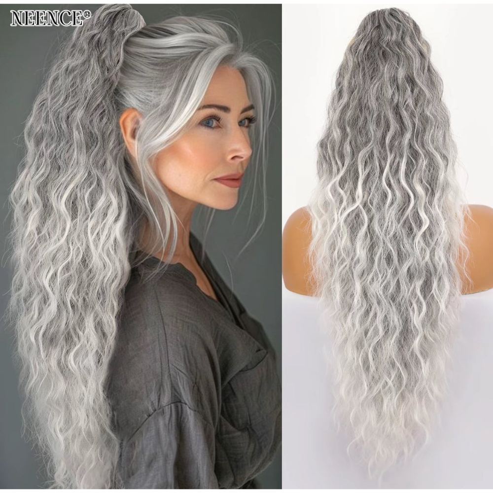 NEENCE®💜Claw Clip Ponytails --- 30 INCH🤯