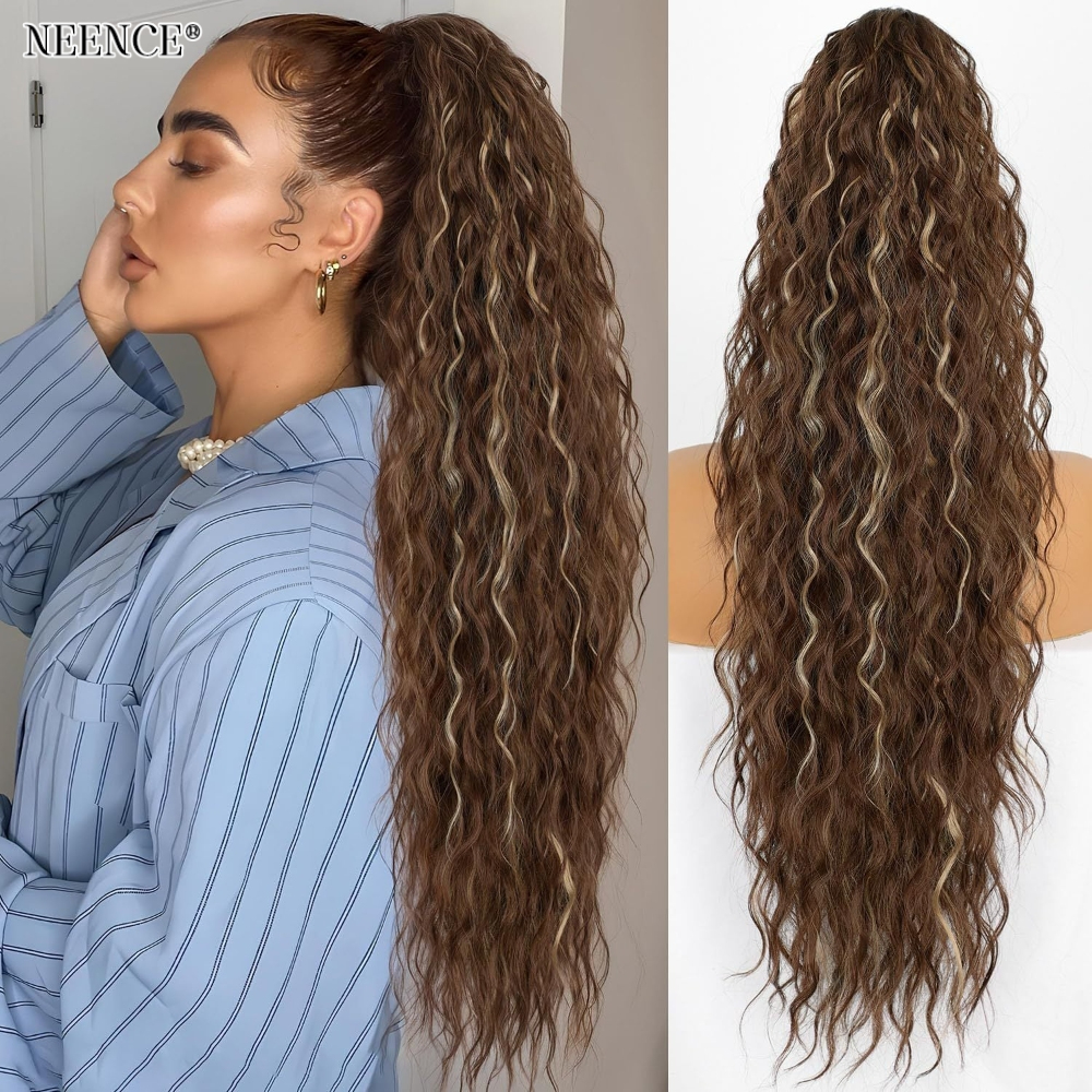 NEENCE®💜Claw Clip Ponytails --- 30 INCH🤯