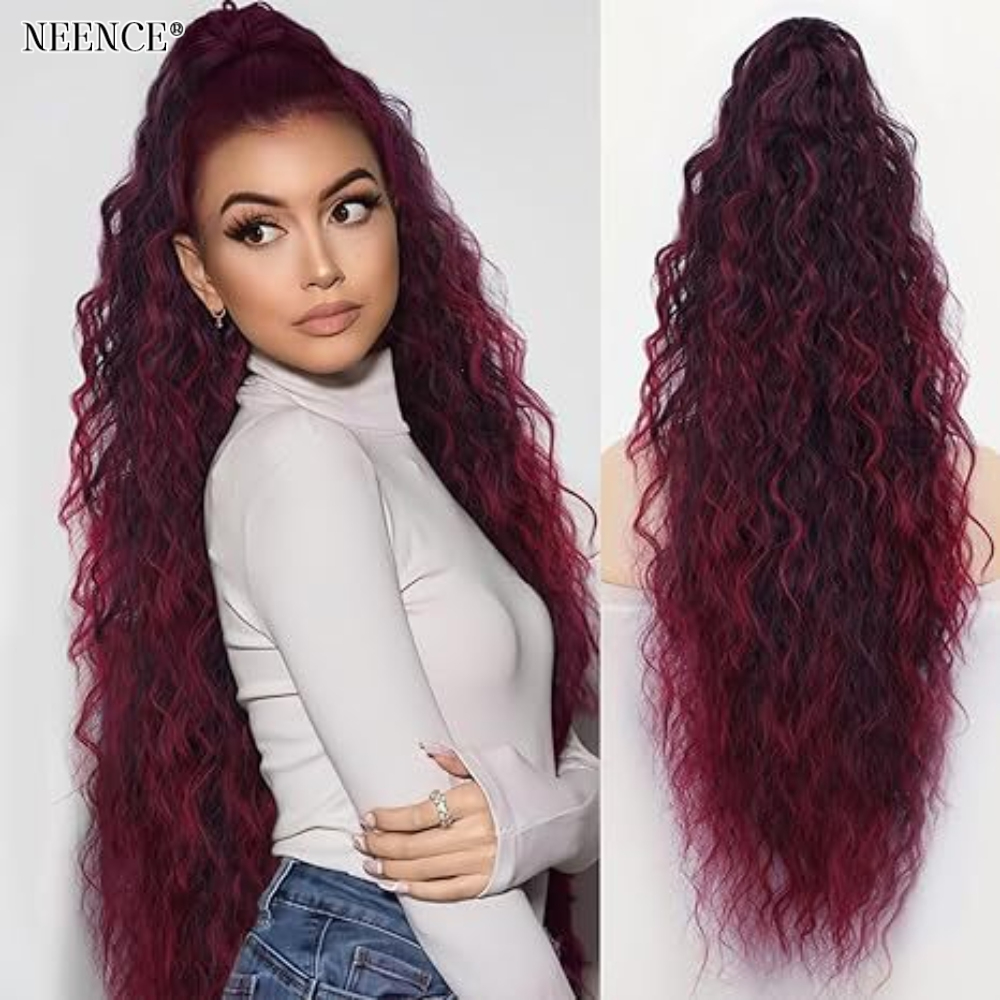 NEENCE®💜Claw Clip Ponytails --- 30 INCH🤯