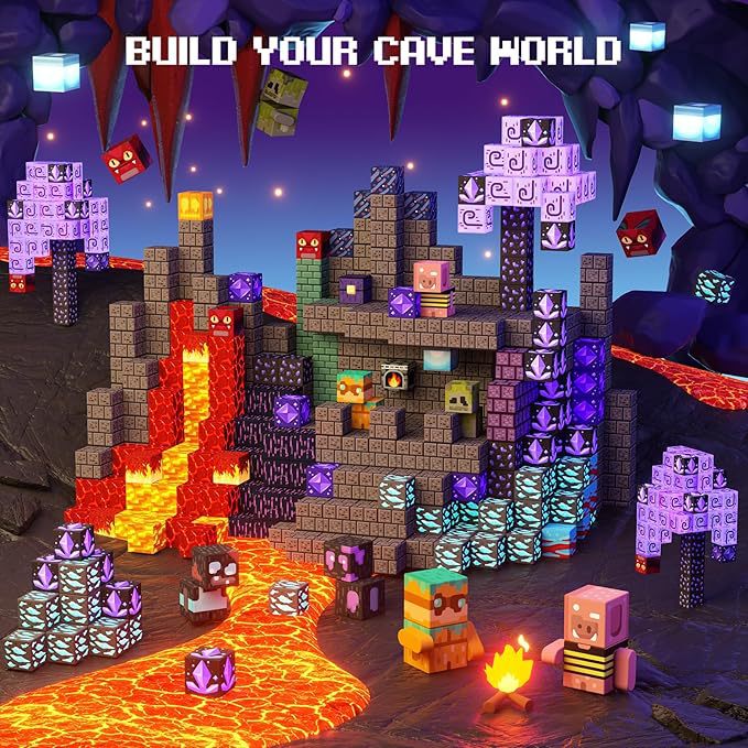 🔥 49% OFF Only Today 🌱DIY magnetic building block toys