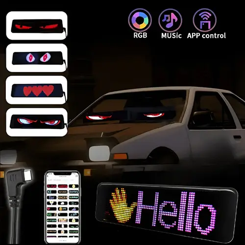 Customizable Flex LED Display (APP+Remote)