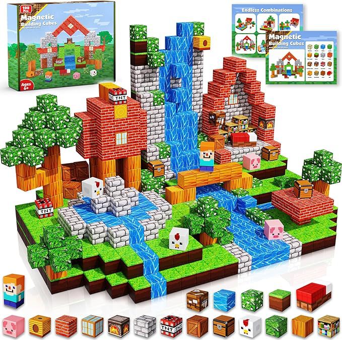 🔥 49% OFF Only Today 🌱DIY magnetic building block toys