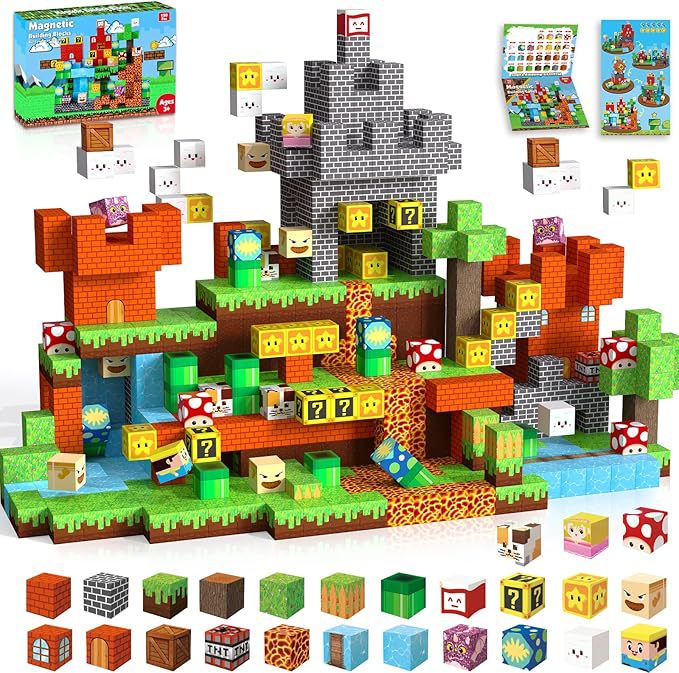 🔥 49% OFF Only Today 🌱DIY magnetic building block toys