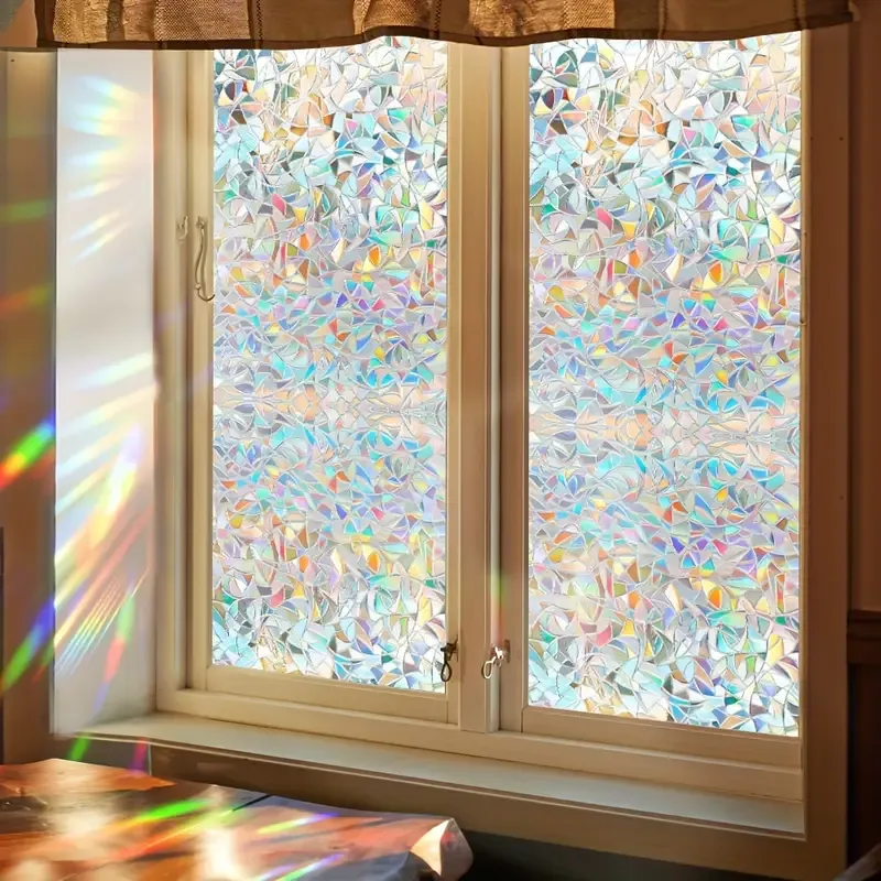 Reusable 3D Rainbow Window Sticker