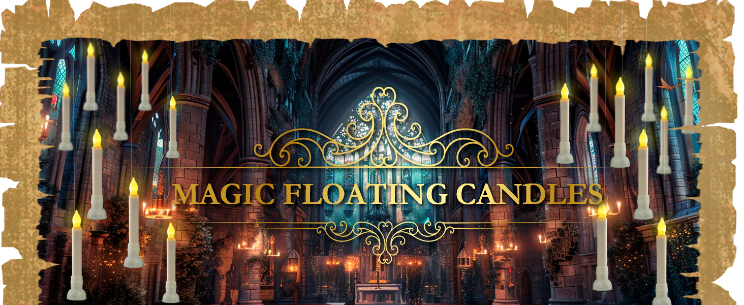 wand floating candles