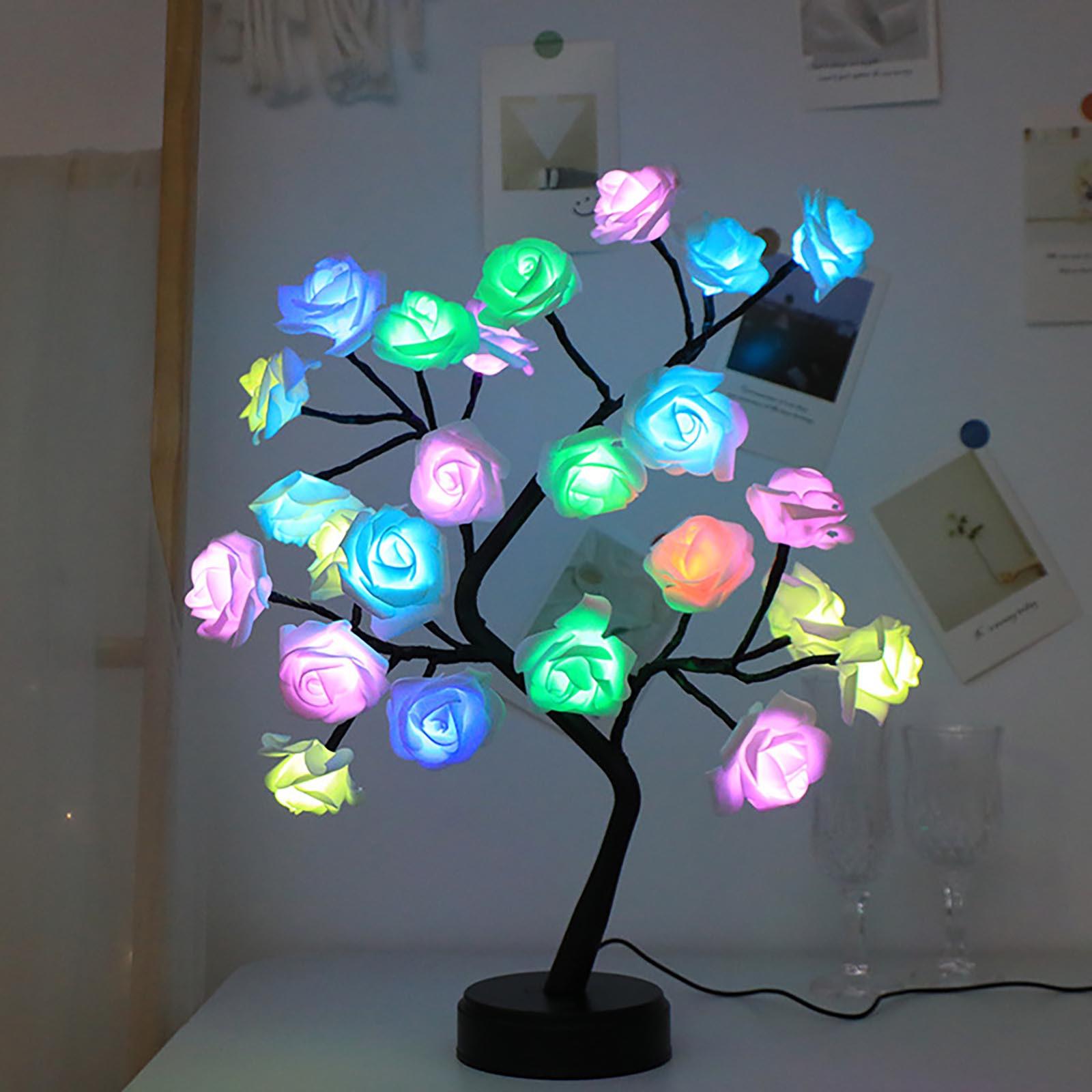 24 Lights Rose Tree