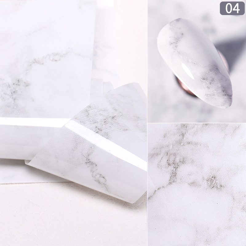 Marble Series Nail Foils