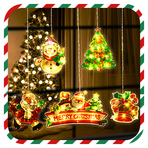 CHRISTMAS PRE-SALE 40%OFF NOW🎄Christmas Window Hanging Lights