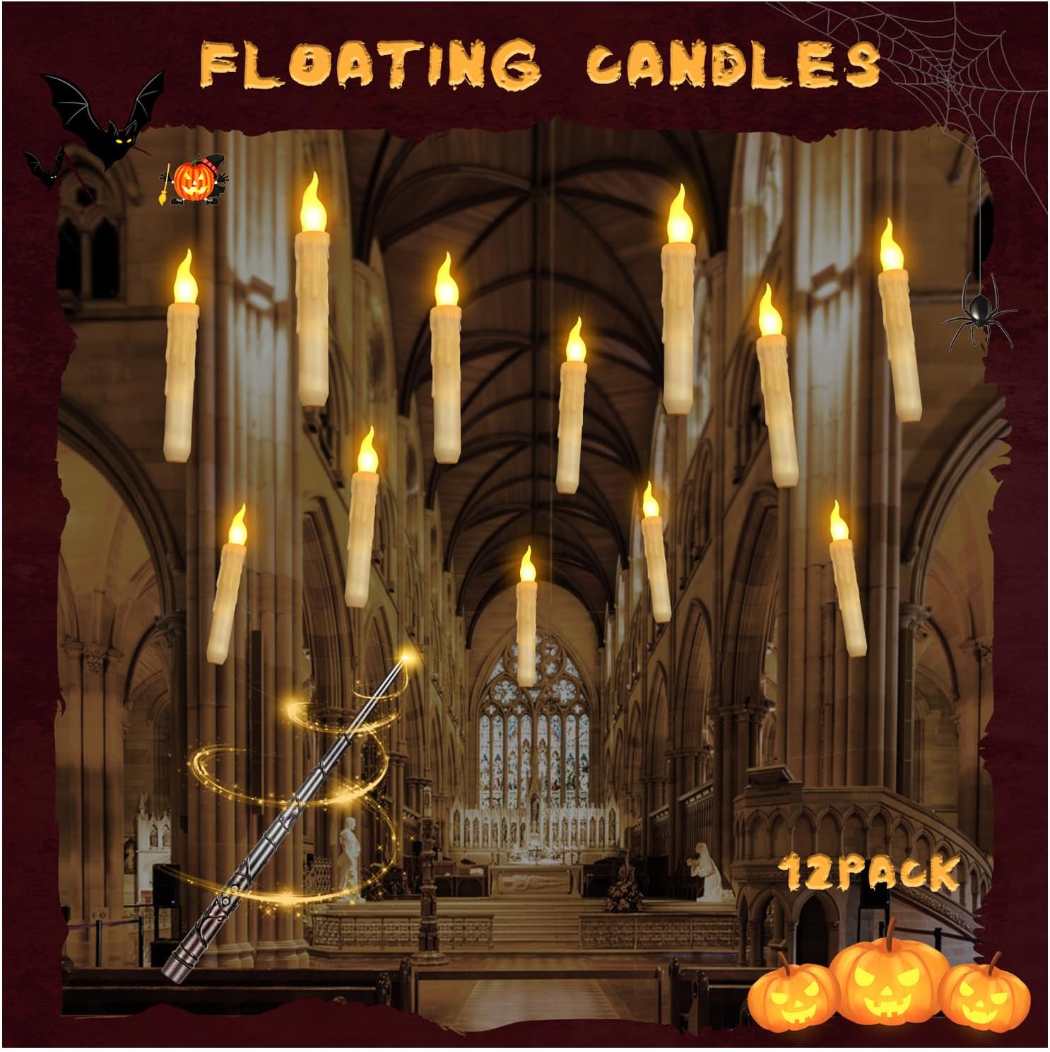 Floating Candles with Wand