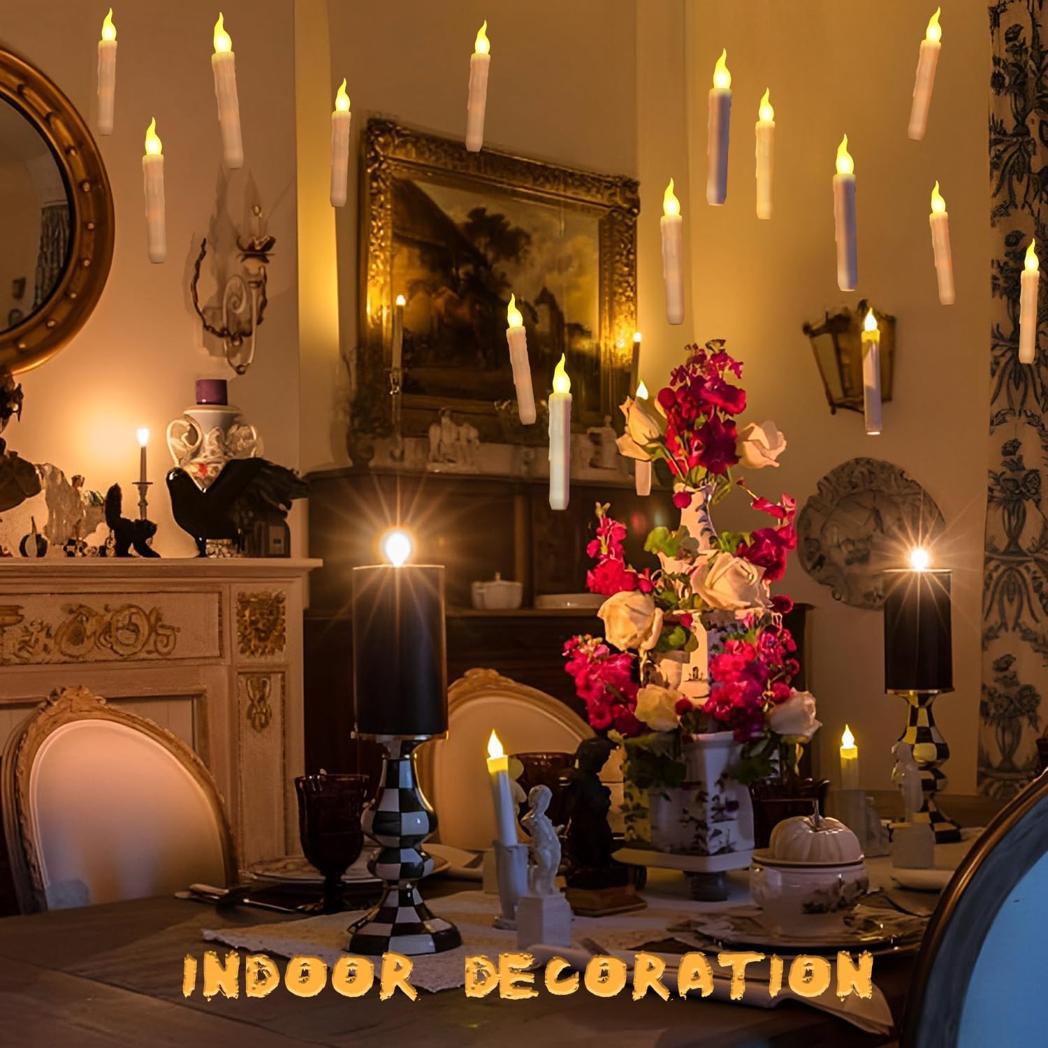 Floating Candles with Wand
