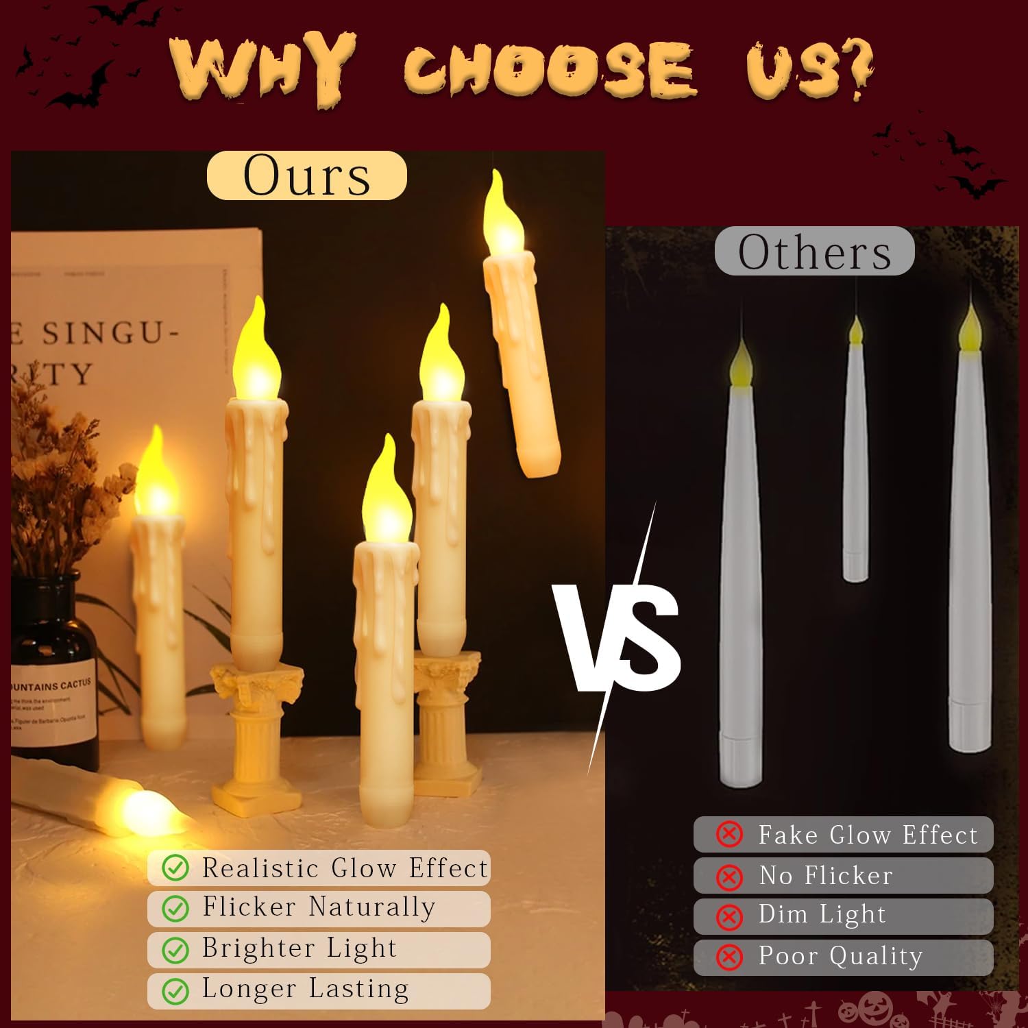 Floating Candles with Wand