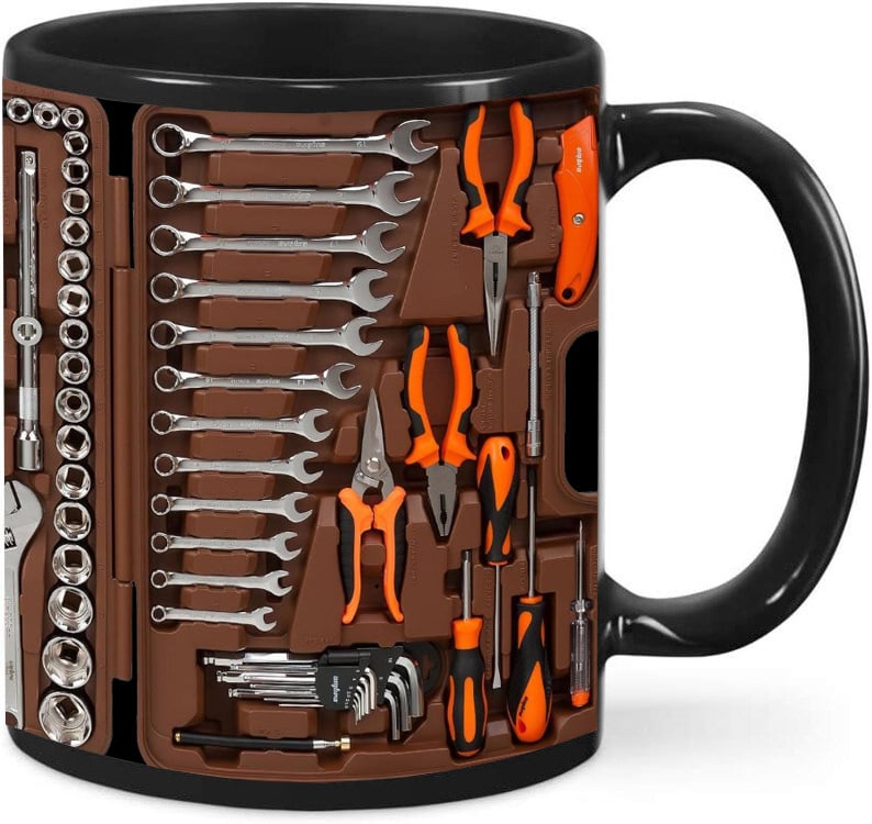 💝Black Friday Sale 50% OFF!!⚡Mechanic Toolbox Mug🍵