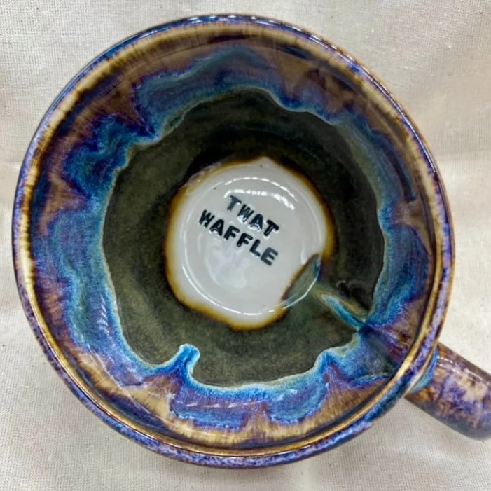 Jumbo Lightning Sweary Mug - COFFEE SLUT