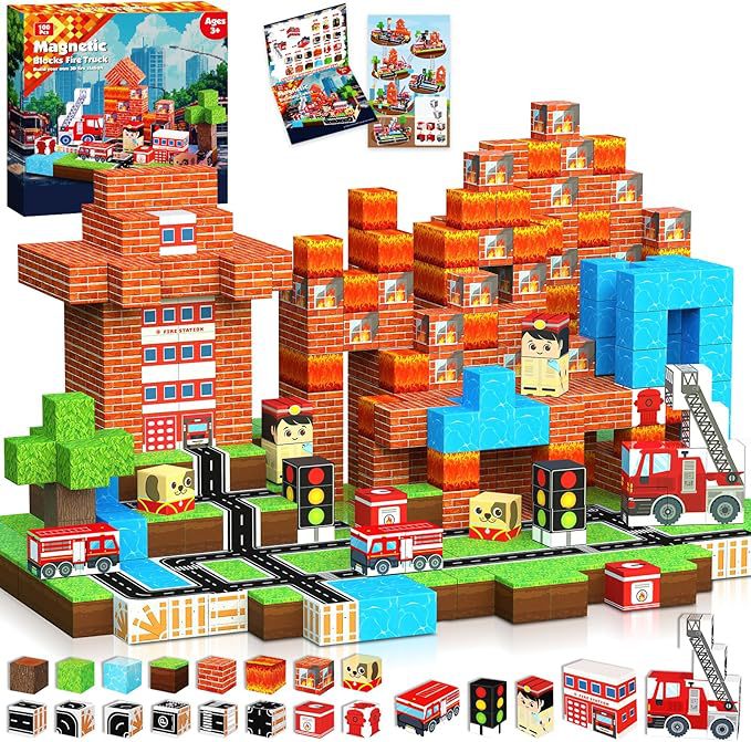 🔥 49% OFF Only Today 🌱DIY magnetic building block toys