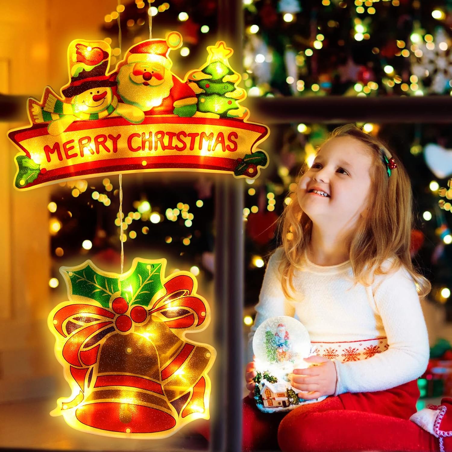 CHRISTMAS PRE-SALE 40%OFF NOW🎄Christmas Window Hanging Lights