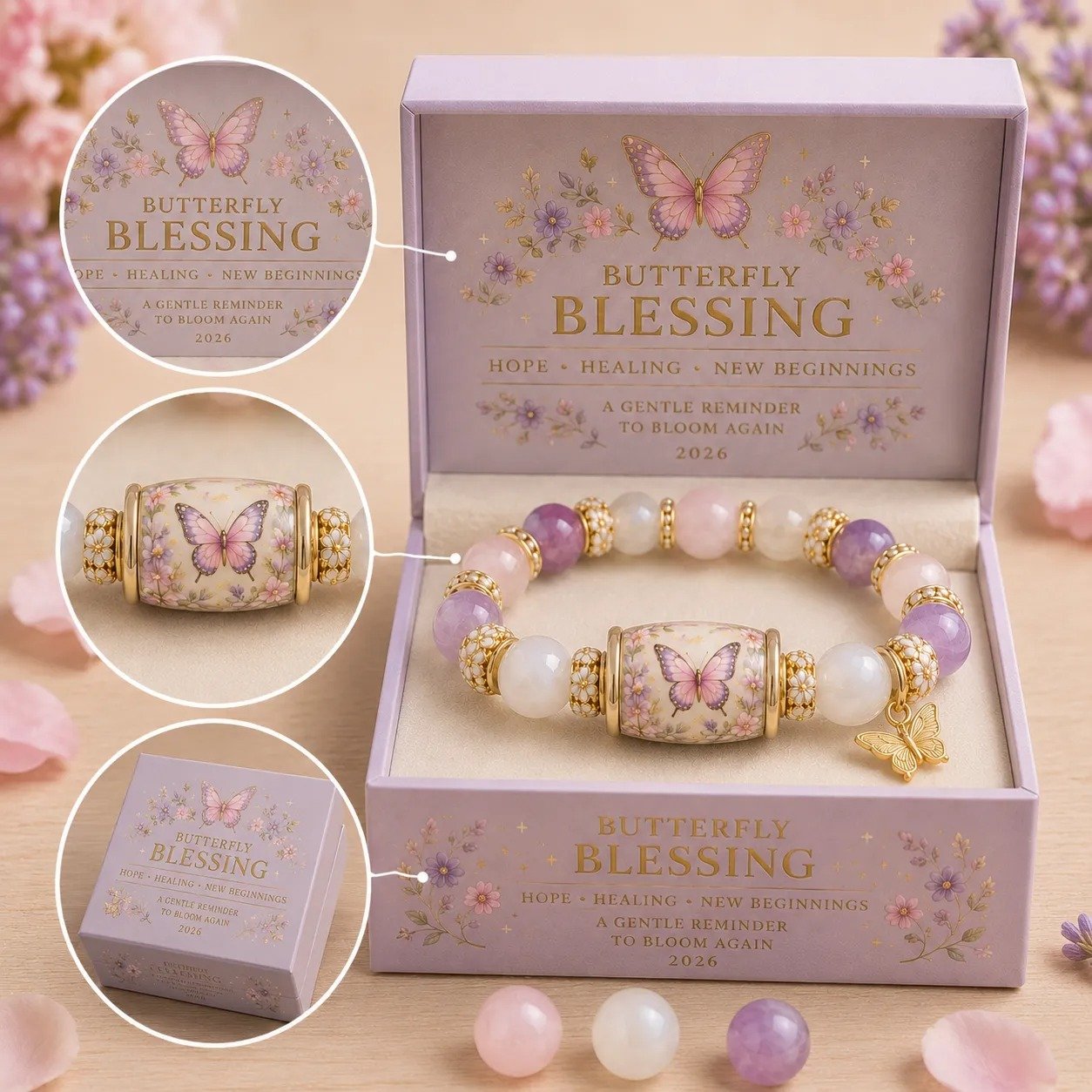 🐝 2026 Meaningful Gift Bracelet Collection ❤️ Faith • Hope • Healing • Love • Remembrance • Protection • Peace • Joy