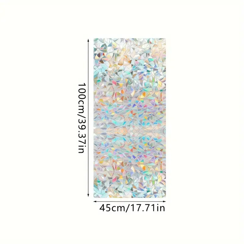 Reusable 3D Rainbow Window Sticker