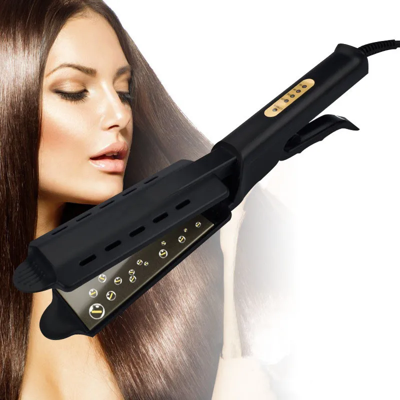 Last day 50% off🔥New Ceramic Tourmaline Ionic Wet and Dry Hair Straightener