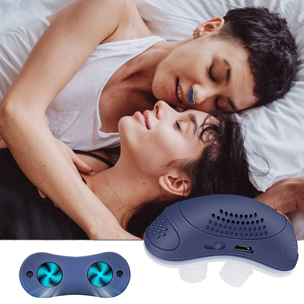 New Mini CPAP Without Hose, Without Mask, Anti-snoring Ventilator