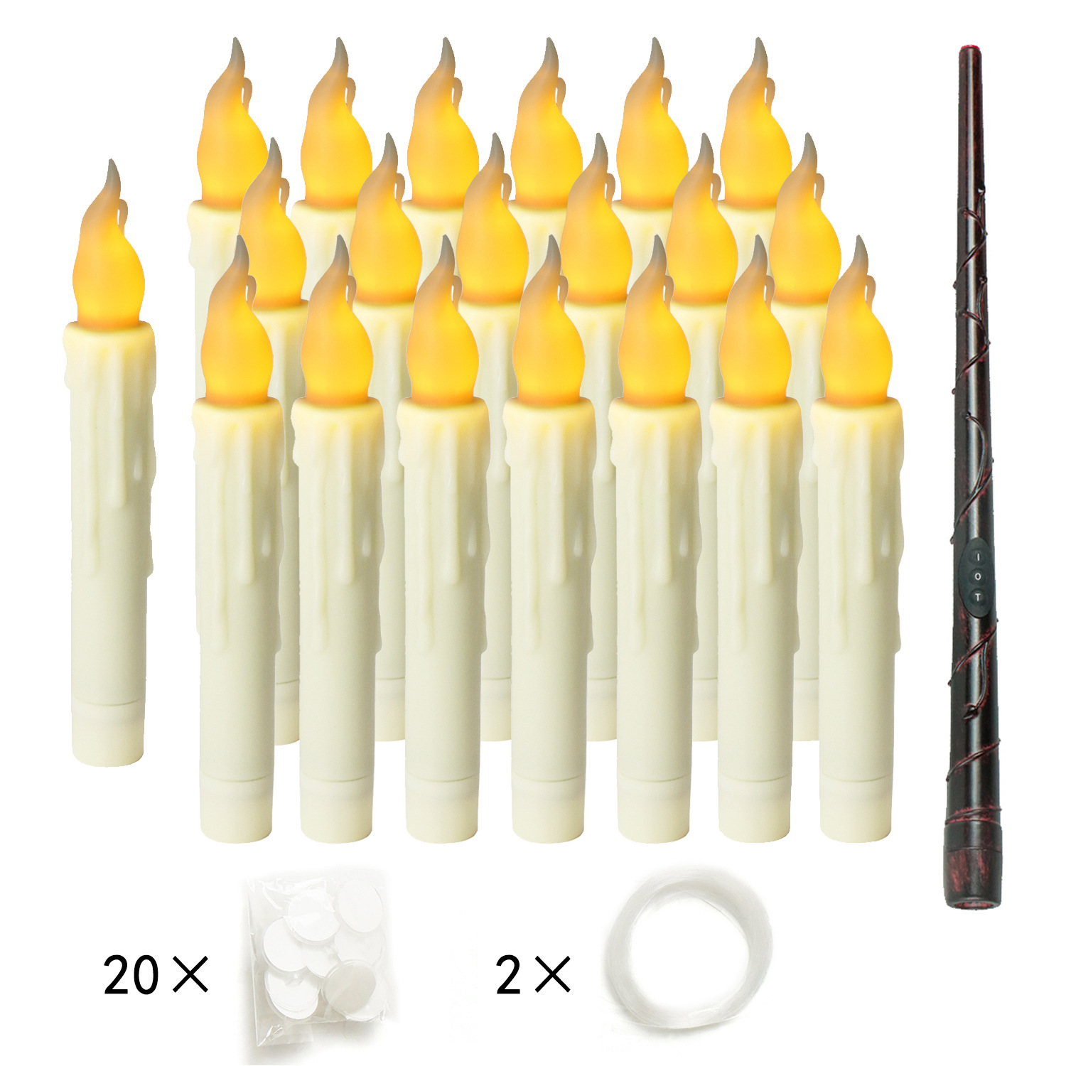 Floating Candles with Wand