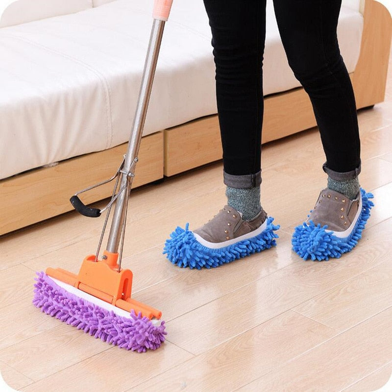 Multifunction Floor Dust Cleaning Slippers