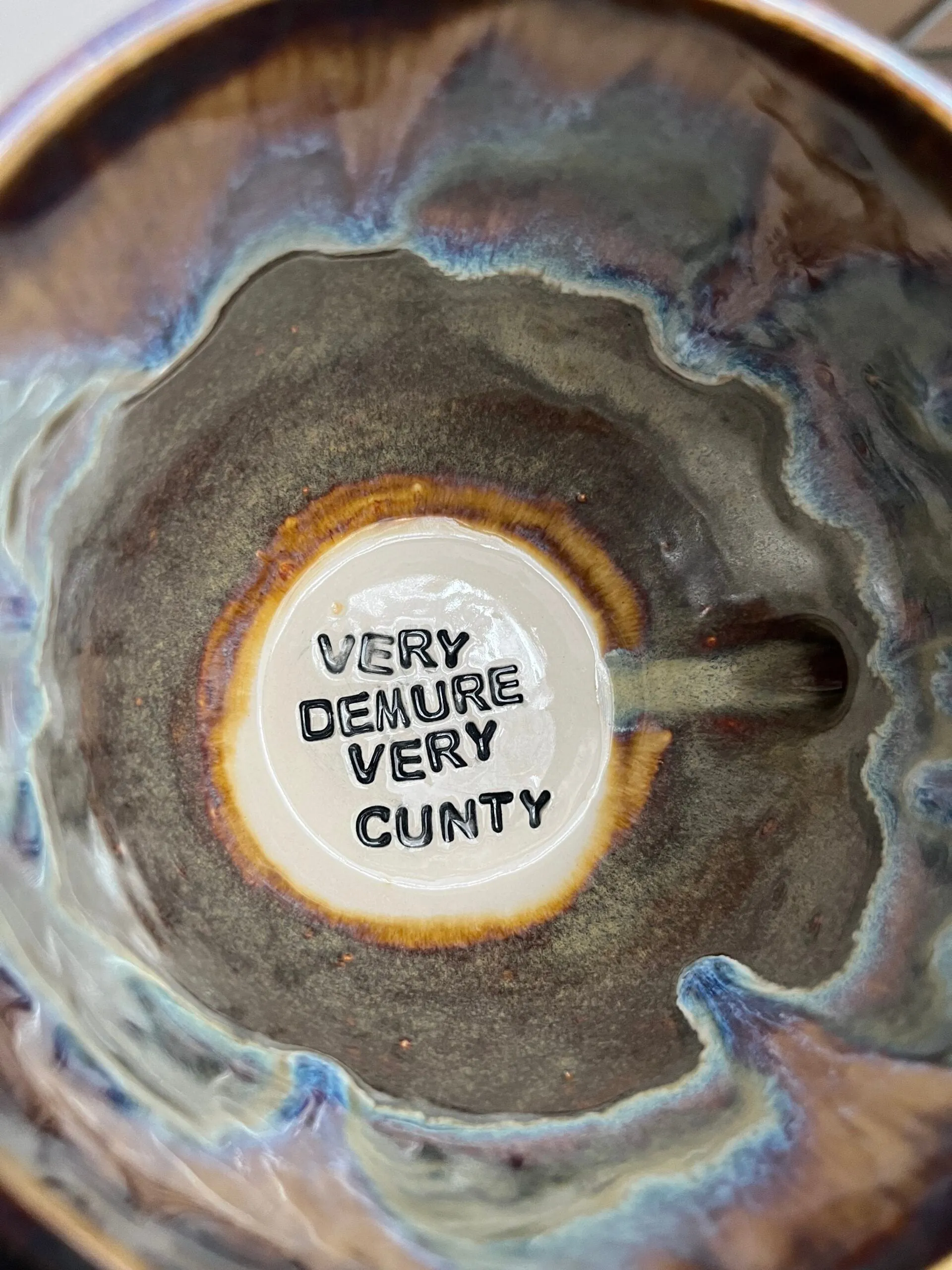 Jumbo Lightning Sweary Mug - COFFEE SLUT