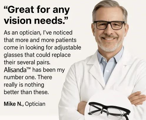 【ADJUSTABLE FOCUS GLASSES】See Every Moment Clearly With Alisanda!