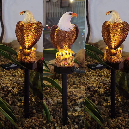 🔥HOT SALE -Led Solar Power Outdoor Garden Waterproof Owl Stake