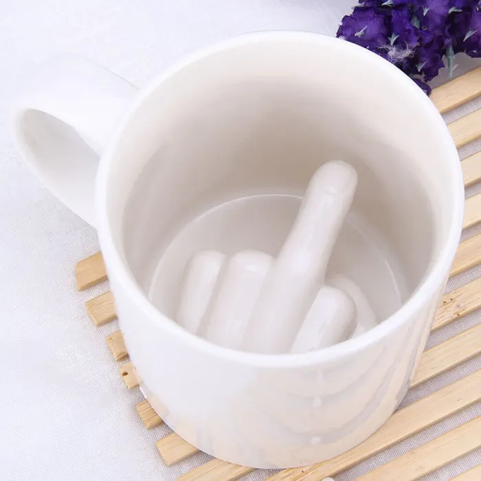  Middle Finger Surprise Mug
