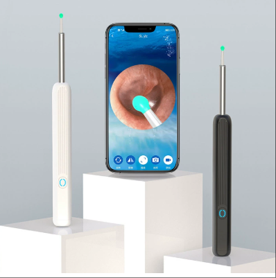 🔥WIFI Waterproof Ear Wax Removal Tool with Camera with 9 Pcs Ear Set