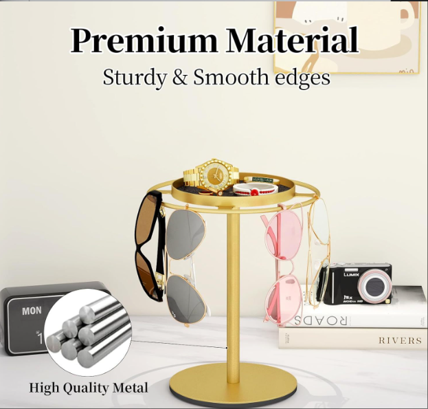 360° Rotating Glasses Stand