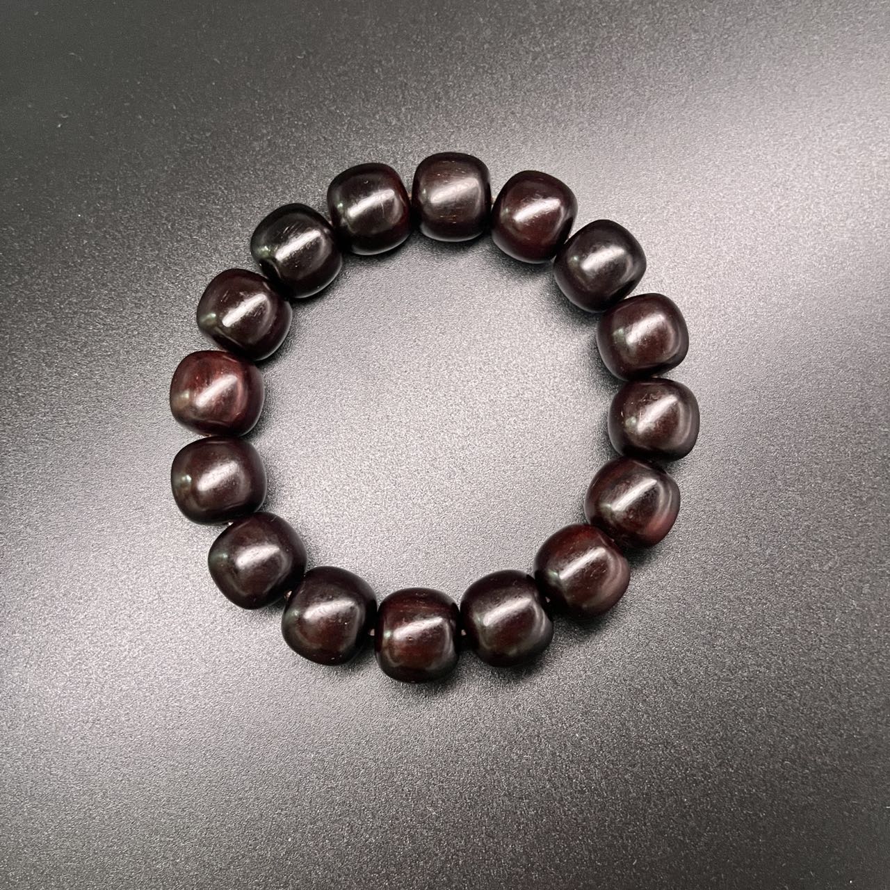 Wooden bracelet 12.9mm 