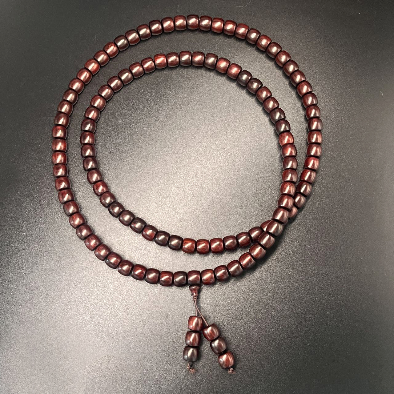 Wooden bracelet 7.8mm L:45cm