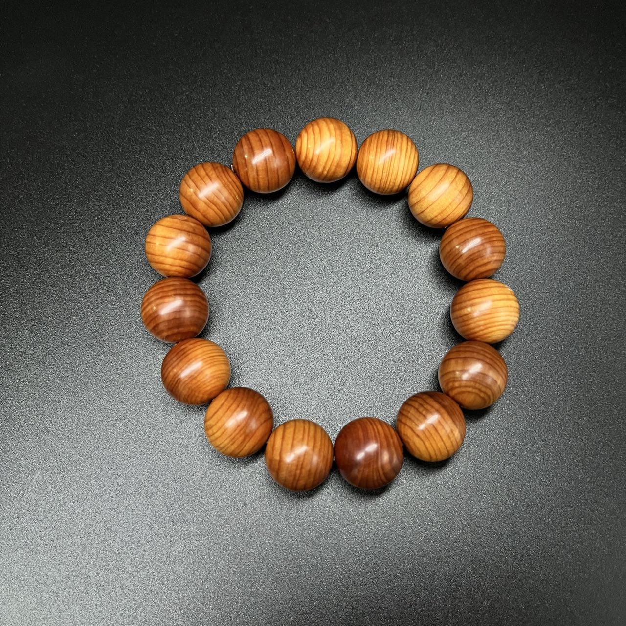 Wooden bracelet 14.6mm 