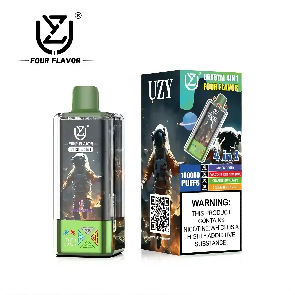 UZY 100000 Puffs 4in1 Einweg Vape | Deutsche Lager • Schnelle EU Lieferung