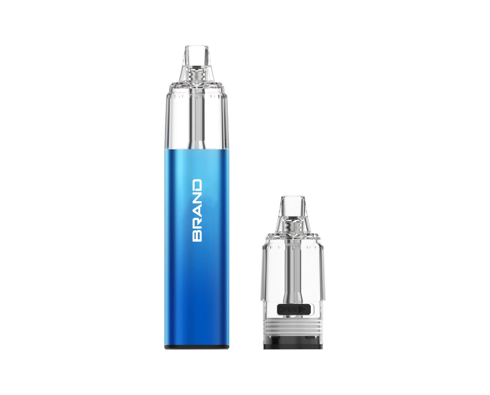 OEM / ODM Popularität 10ml transparent Pod system refillable Pod Kit [Model: S96] 