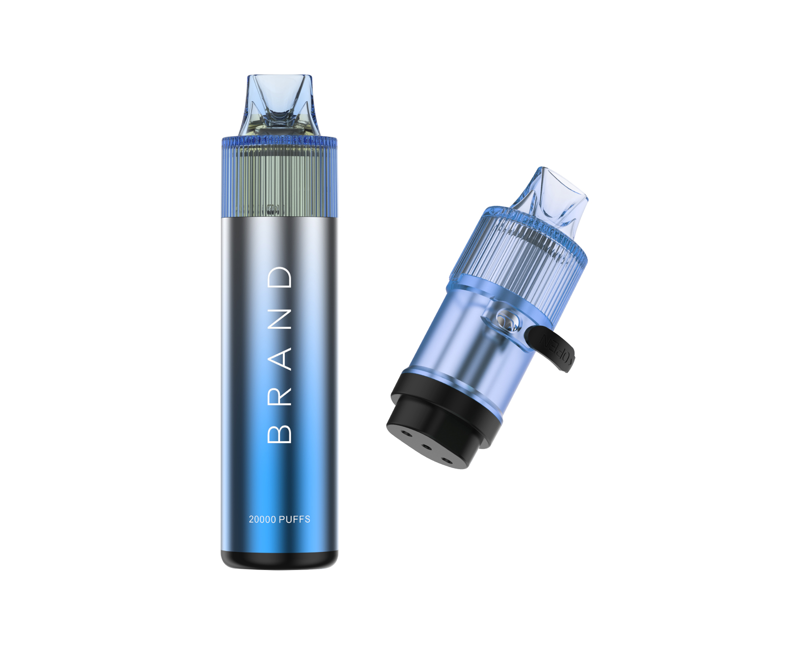 OEM / ODM 10ml transparent Pod system refillable Pod Kit [Model: DMD0120] 