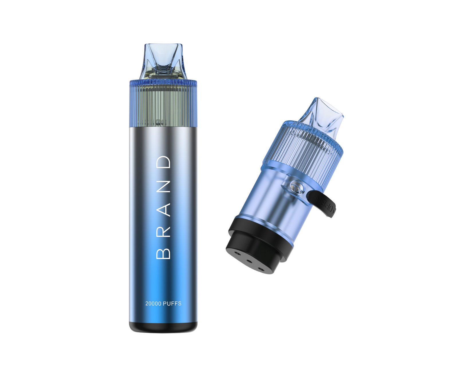 OEM / ODM 10ml transparent Pod system refillable Pod Kit [Model: DMD0120] 