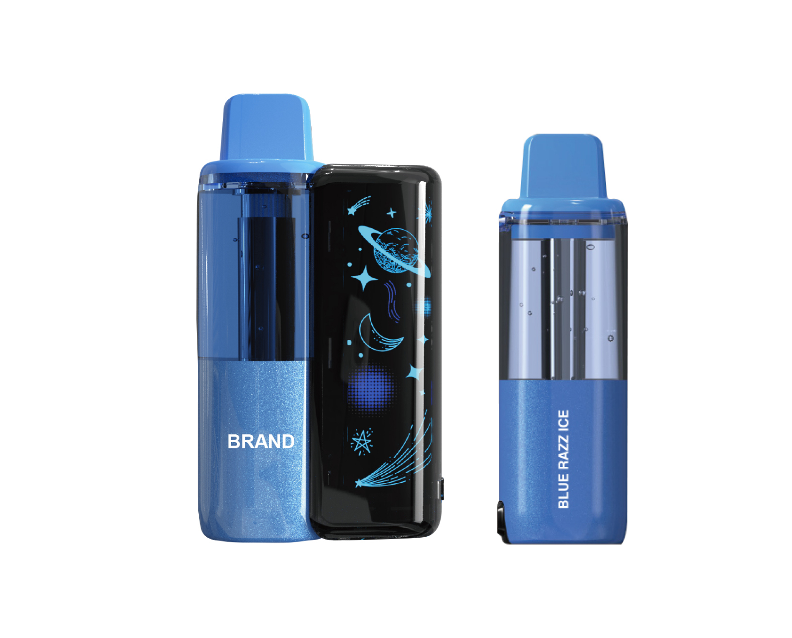 OEM / ODM 50K puffs Sichtbarer E-Liquid-Tank disposable vape