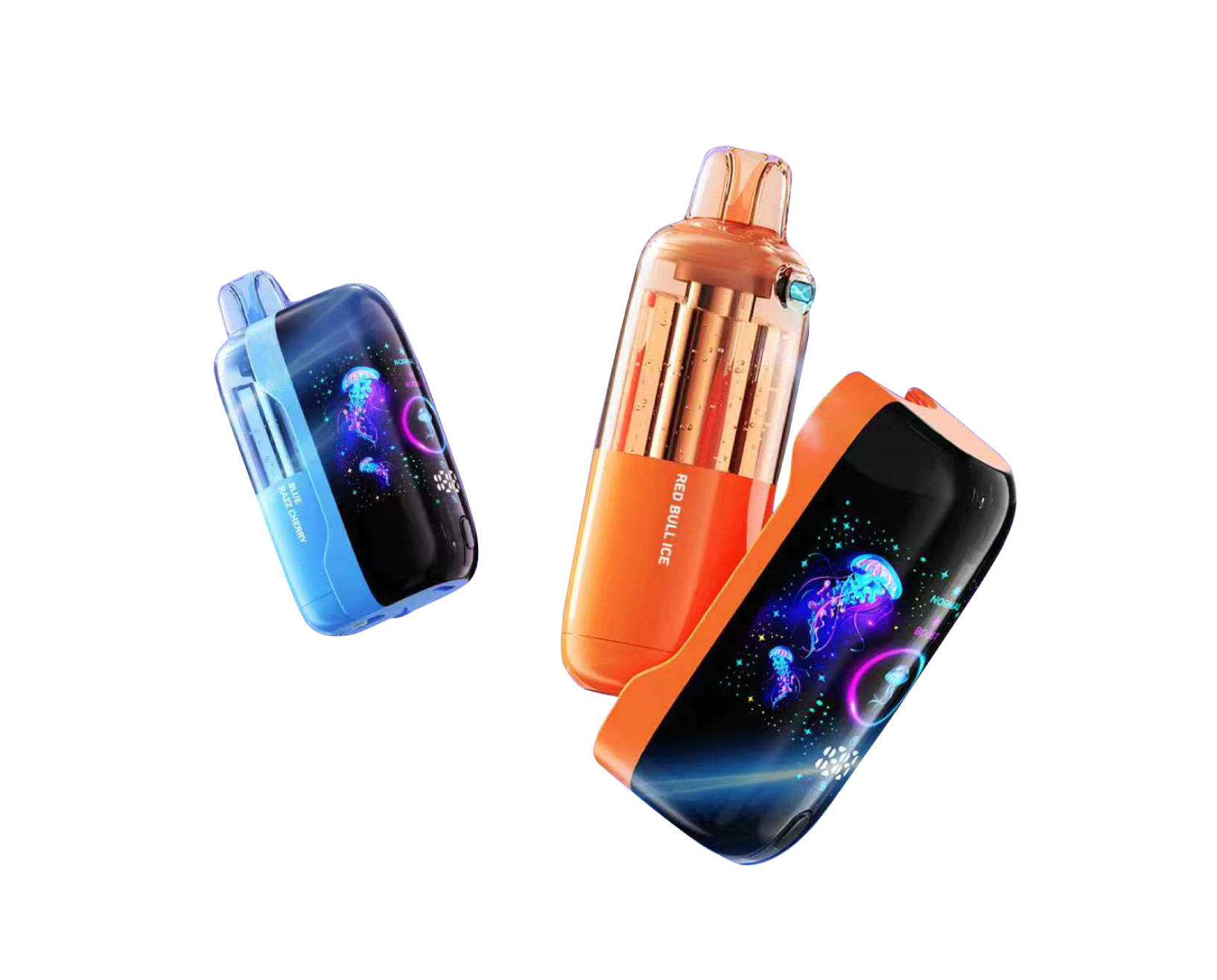OEM / ODM Sichtbarer E-Liquid-Tank 20ml disposable vape mit 850mAh Powerbank
