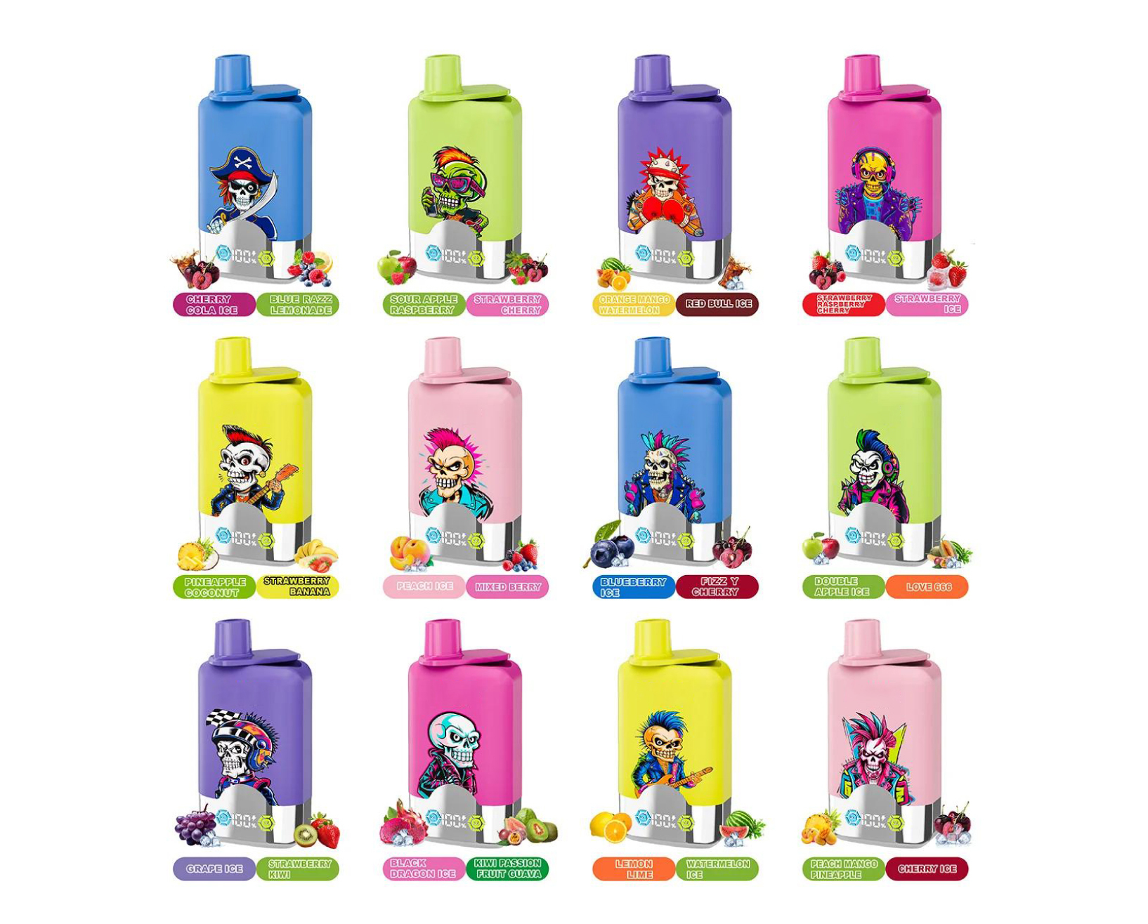 Auf Lager (EU) 2 in 1, 40K groß Zügen Einweg Vape