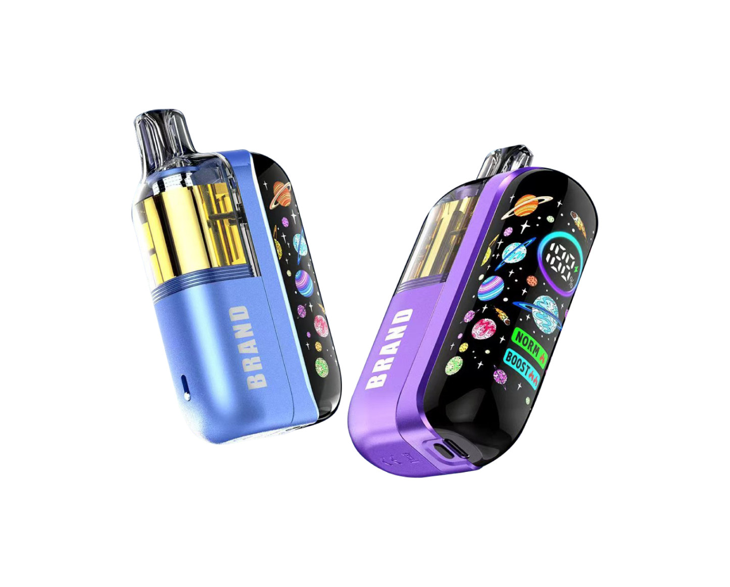 OEM / ODM 13ml, 30K puffs Sichtbarer E-Liquid-Tank disposable Pod vape 