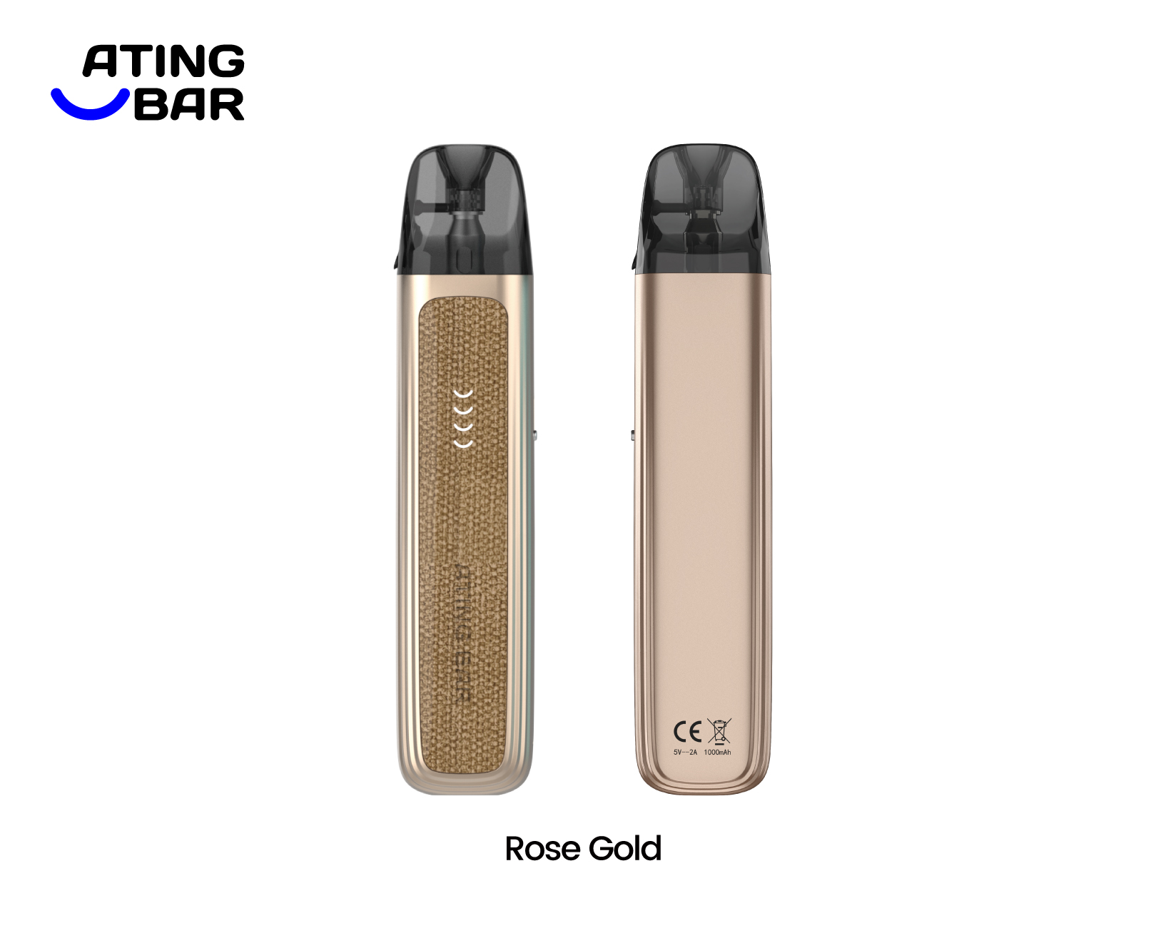 ATINGBAR EXPLORER G1 POD SYSTEM Farbe Rose Gold Set