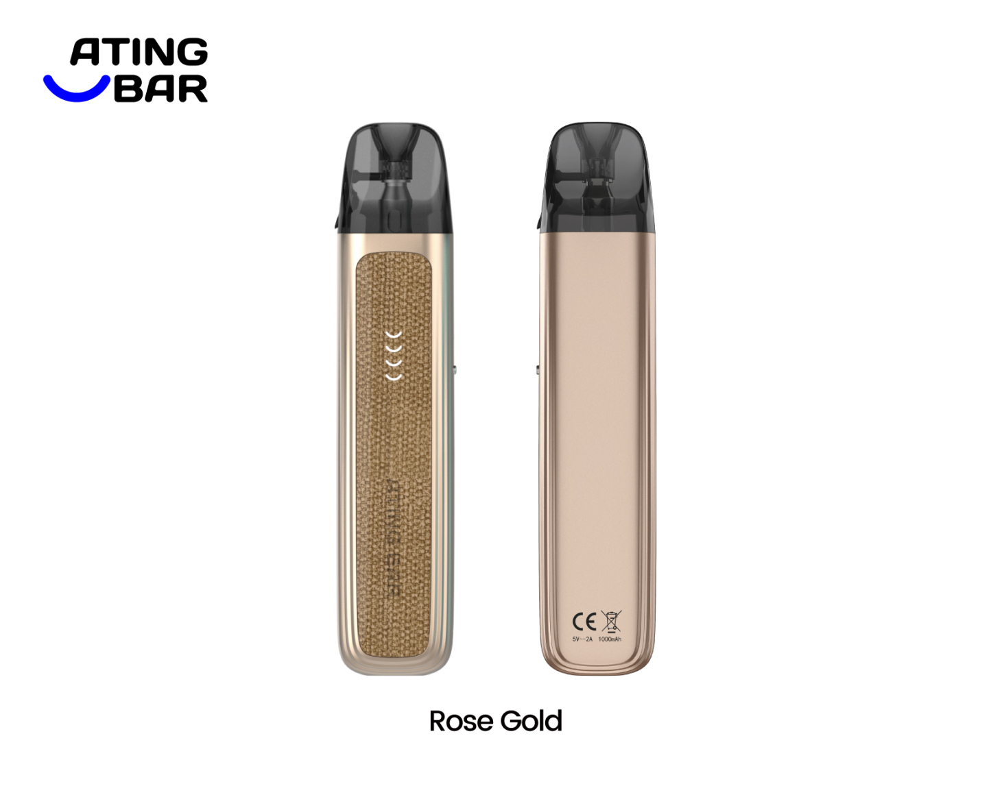 ATINGBAR EXPLORER G1 POD SYSTEM Farbe Rose Gold Set